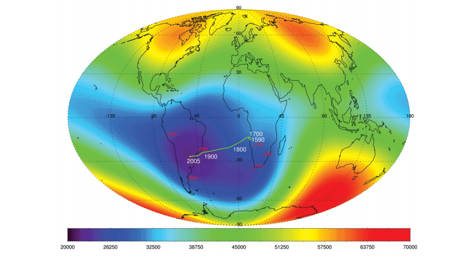 புவியின் காந்தப்புலம் பலமிழப்பதால் செயற்கைக் கோள்கள் பாதிப்பு 1 புவியின் காந்தப்புலம் பலமிழப்பதால் செயற்கைக் கோள்கள் பாதிப்பு